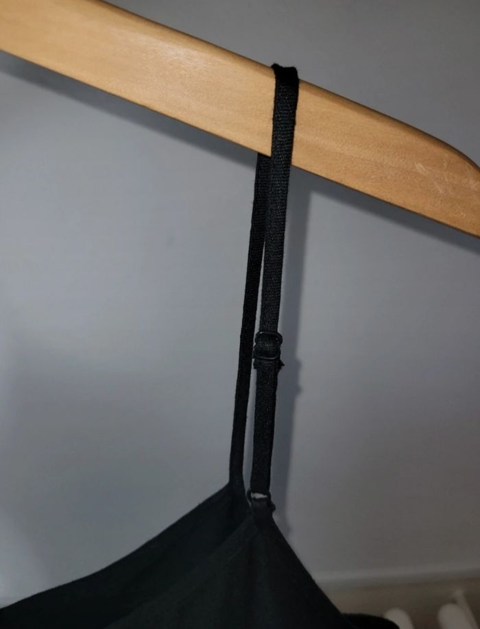 Robe longue noire deco fleur - photo numéro 7