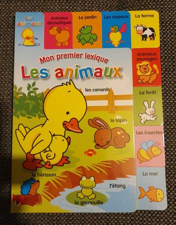 mon premier lexique des animaux