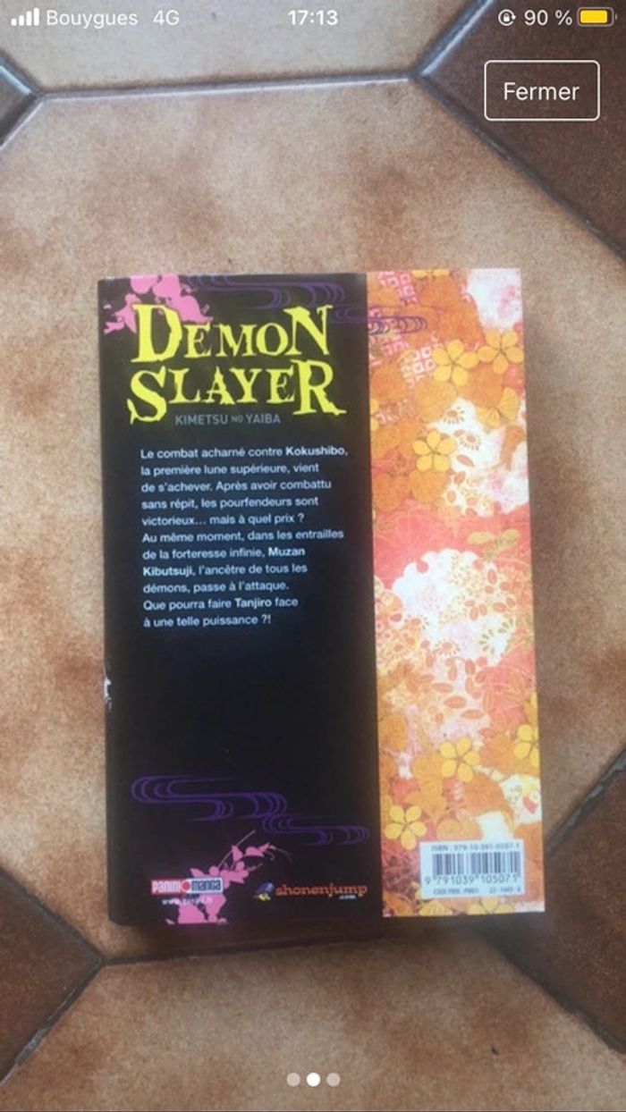 Tome 21 de démon Slayer neuf. - photo numéro 2