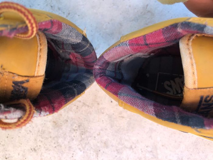 Baskets montantes Vans moutarde 37 - photo numéro 9
