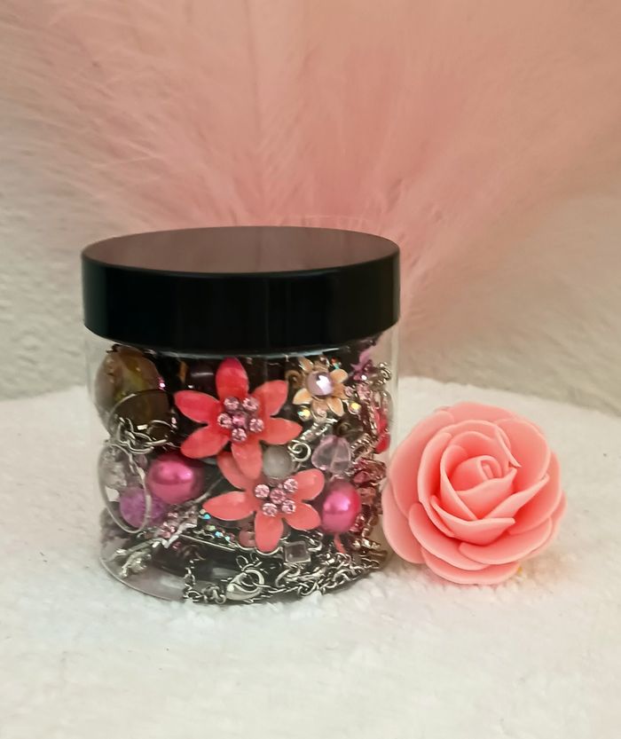Pot à bijoux ton de rose 🩷 - photo numéro 2