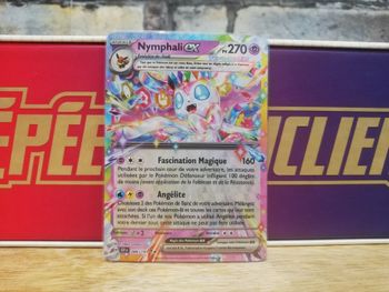 Carte Pokemon Nymphali EX Étincelles Déferlantes