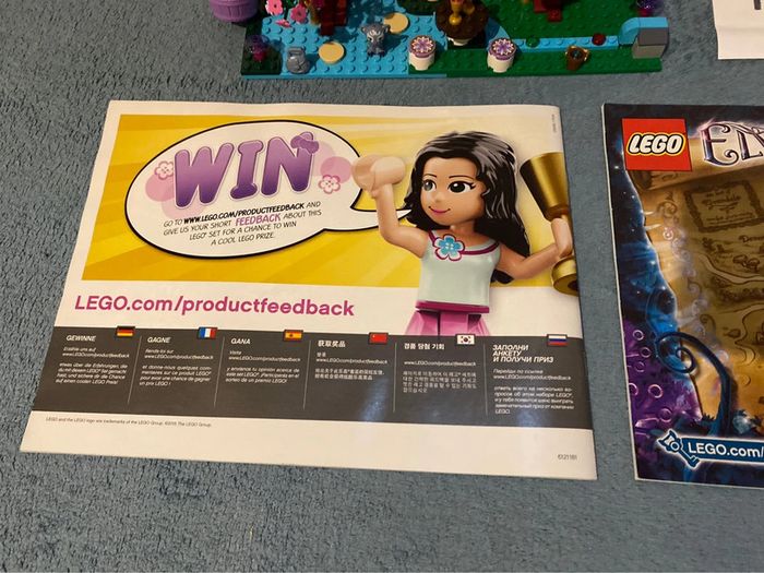 Lego elves 41075 The Elves' Treetop Hideaway complet en pièces sans figurine avec notices - photo numéro 11