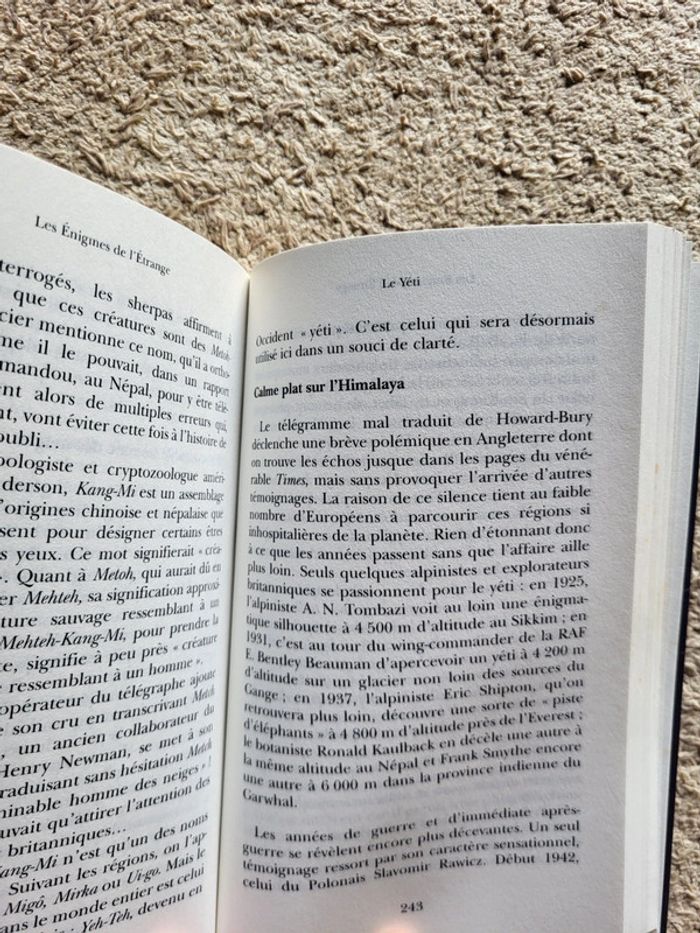 Livre "Les énigmes de l'étrange" de Yves Lignon - Paranormal / Mystères - photo numéro 7