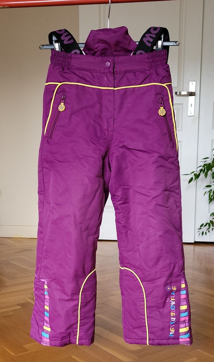 Ensemble veste et pantalon de ski fille 8 ans - photo numéro 5