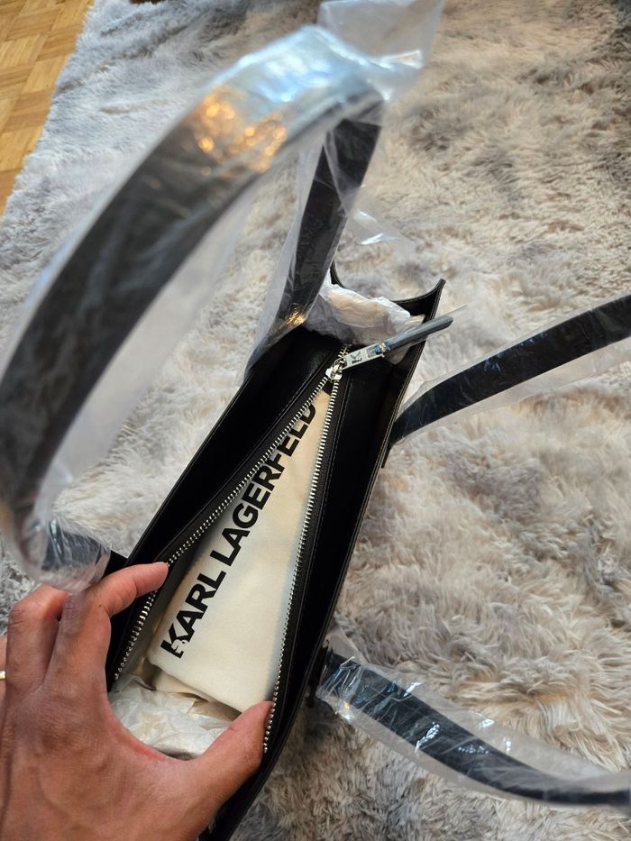 Sac cabas Karl Lagerfeld noir – Neuf avec étiquette - photo numéro 5