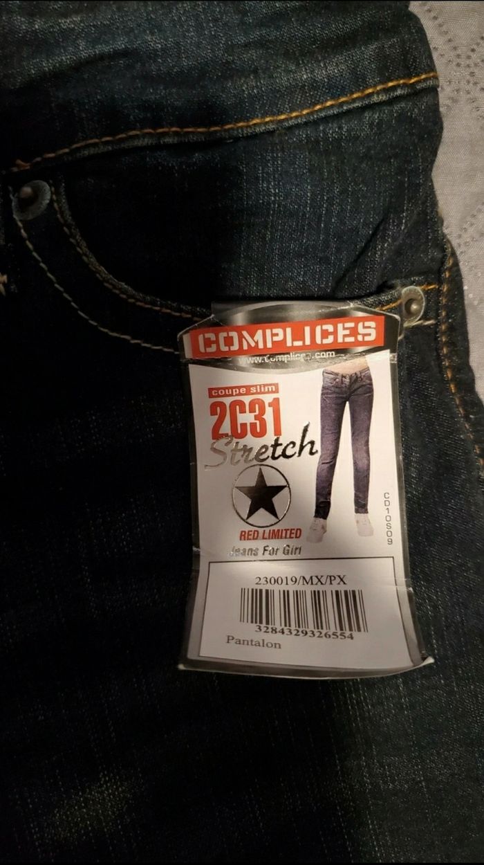 Jean bleu brute complice - photo numéro 2