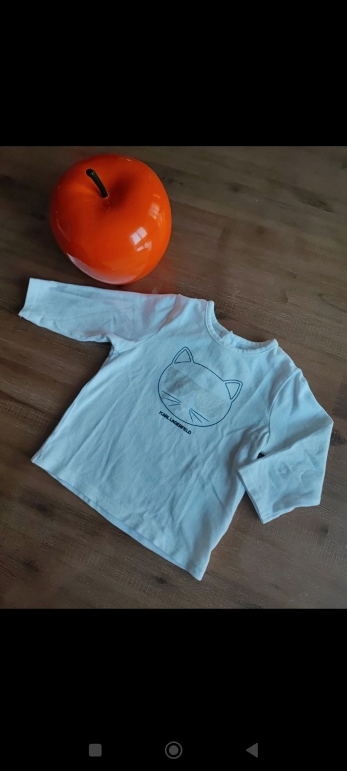 Tee-shirt manches longues 6 mois