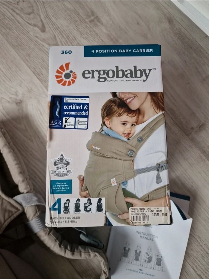 Ergobaby baby carrier 360 portage 4 positions - photo numéro 2
