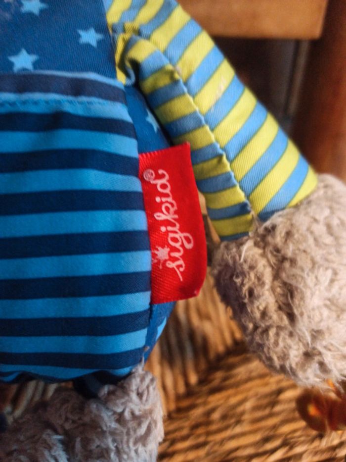 Peluche éléphant activité sigikid tbe - photo numéro 5