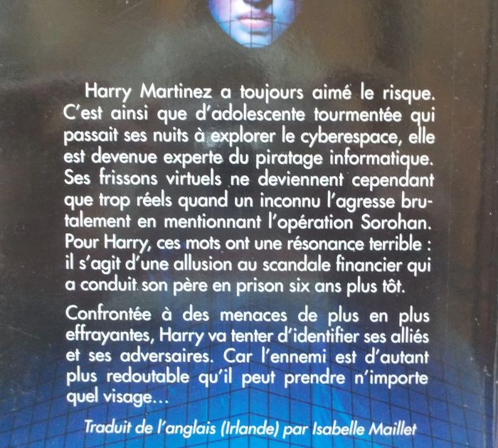 L'ennemi intime de Ava McCarthy Ed. France Loisirs - photo numéro 2