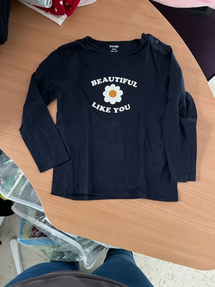 Lot 4 tee-shirts manche longues