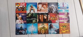 🎵 Lot de 15 CD 2 titres 🎵