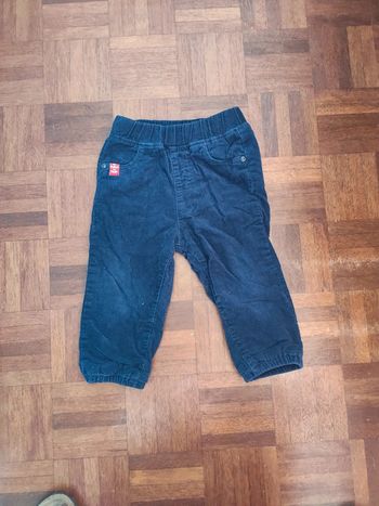 Pantalon velours DPAM 18 mois