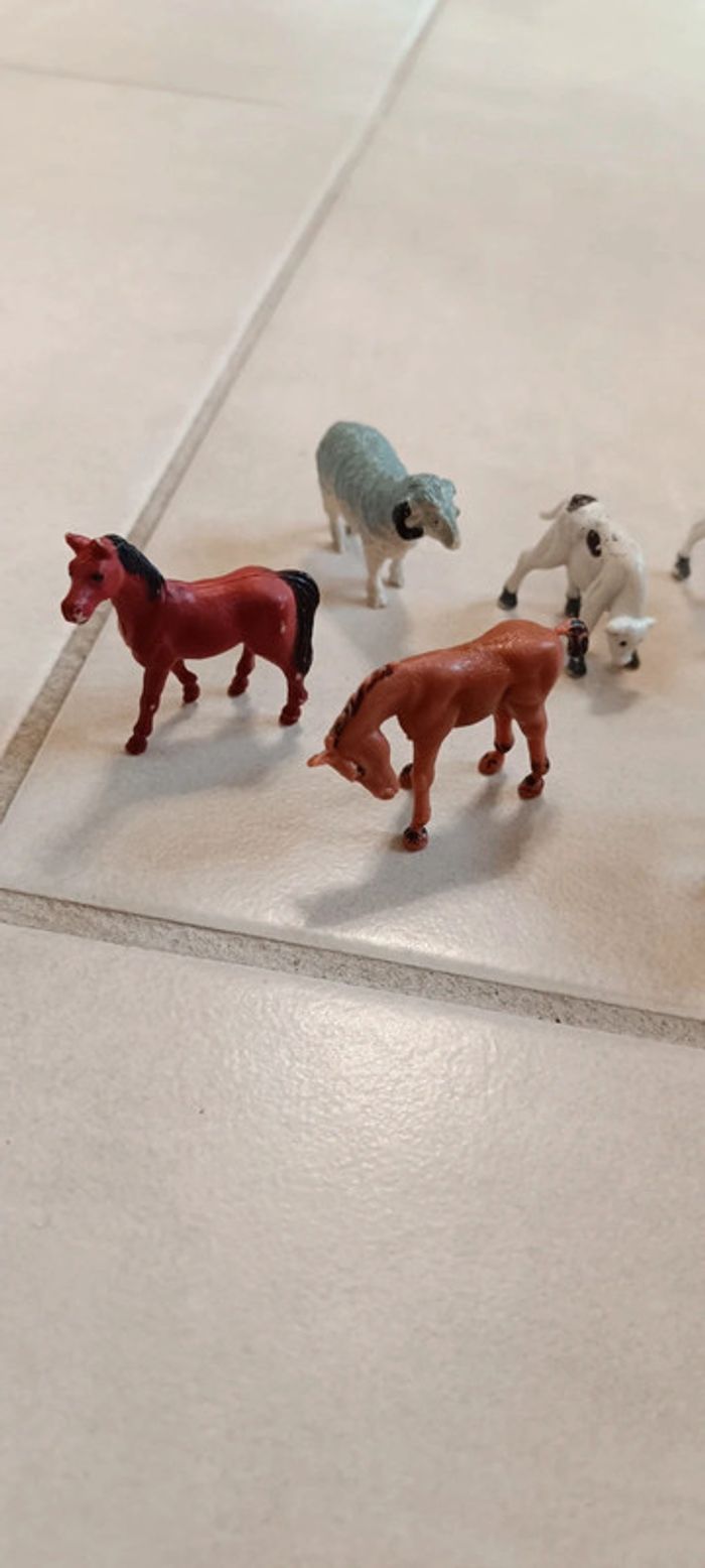 Lot 8 animaux petit - photo numéro 2