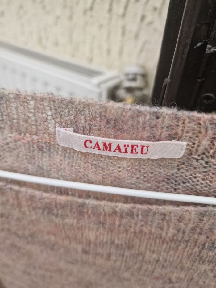 Pull camaieu rose taille 38 - photo numéro 2