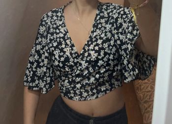Blouse cache-cœur