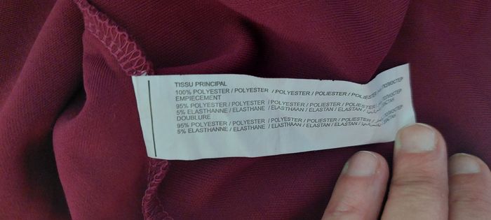 Robe comme neuve avec bretelles reglables - T.38 - photo numéro 9