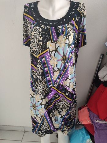 #kytieXLfemme. Robe manches courtes taille XL