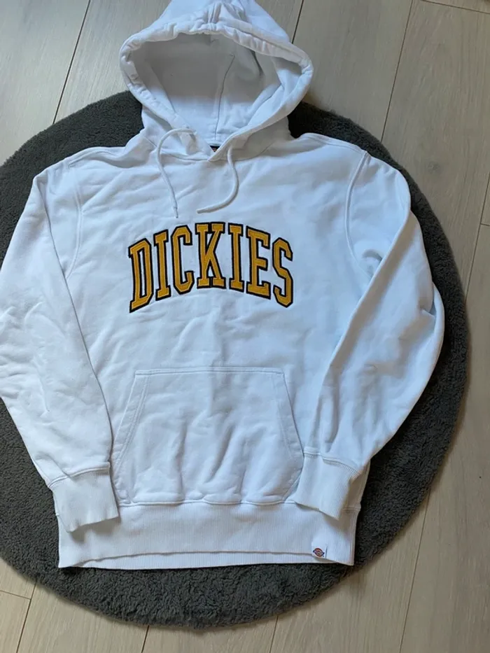 Sweat à capuche Dickies blanc - Taille M - Parfait état