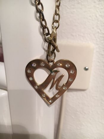 Collier doré Morgan