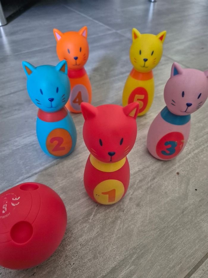 Jeux de quilles pour bébé - photo numéro 2
