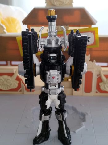 Figurine Power Rangers Operation Overdrive Turbo Drill Black Action Figure noir