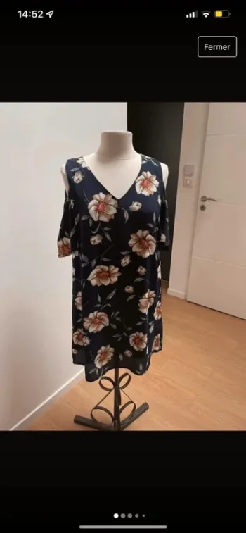 Superbe Robe fleurie fluide 🌸 M 38