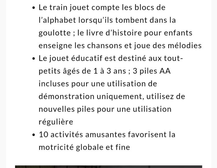 Jouet jeu train maxi trotti loco vtech - photo numéro 6
