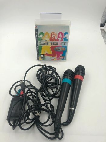 Jeu vidéo Disney Sing It + 2 micros sur console PlayStation 3