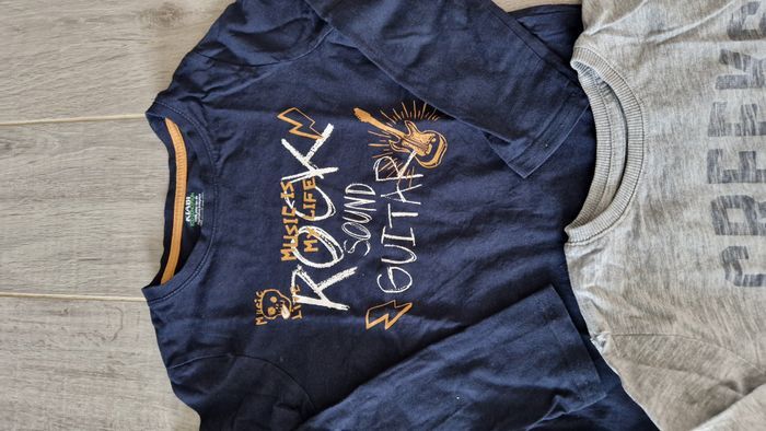 Lot de 5 tee shirts manches longues, taille 6 ans - photo numéro 5
