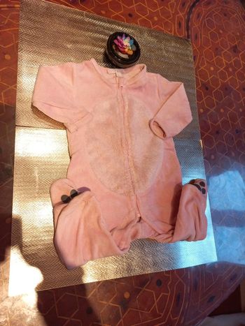 Pyjama a zip pratique et chaud 9 mois