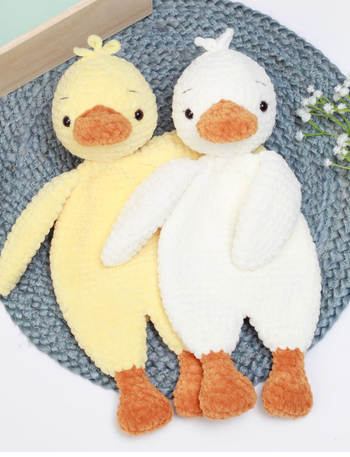 🦆🧶 Doudou Canard – Crochet fait main