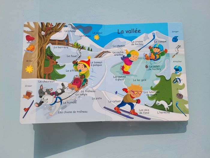 Livre tout-carton, couverture mousse 🦫 L'imagier de la Montagne 🏔 - photo numéro 8