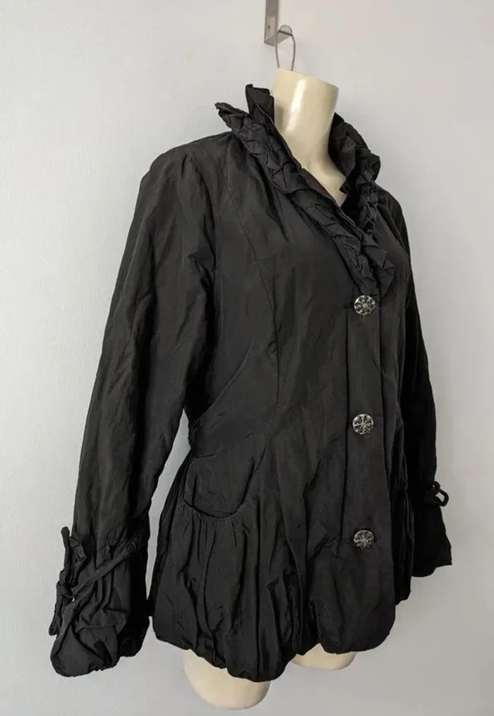 Veste noire - On parle de vous - taille 44 - photo numéro 2