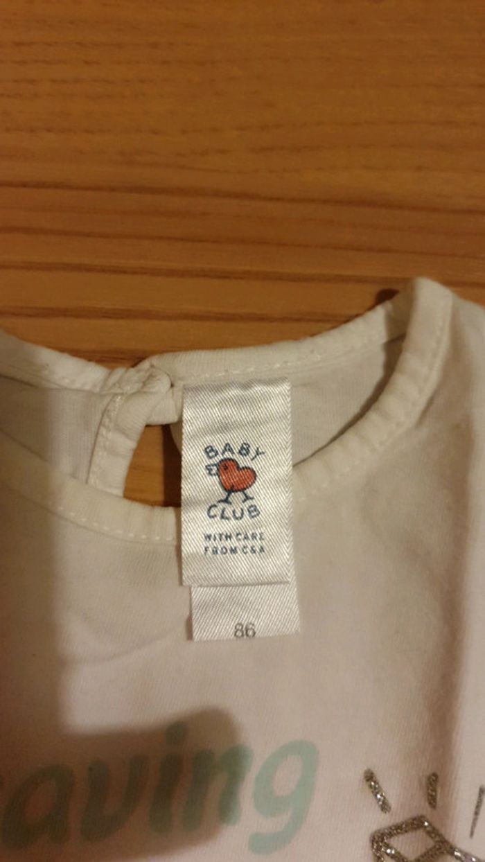 t shirt baby club 2 ans - photo numéro 2