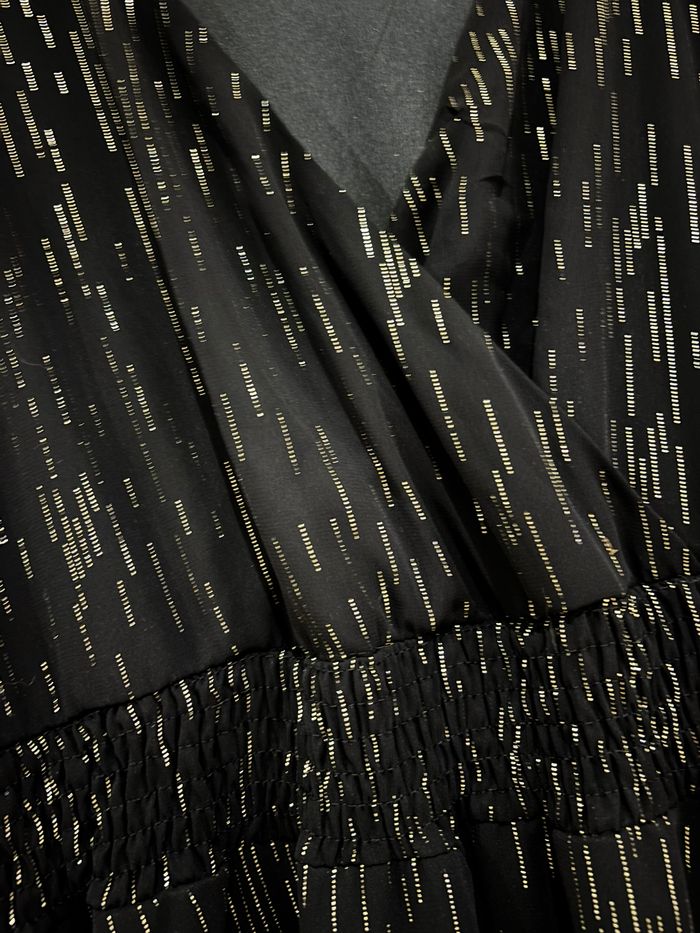 Robe longue Noir/Doré - 38 - photo numéro 2