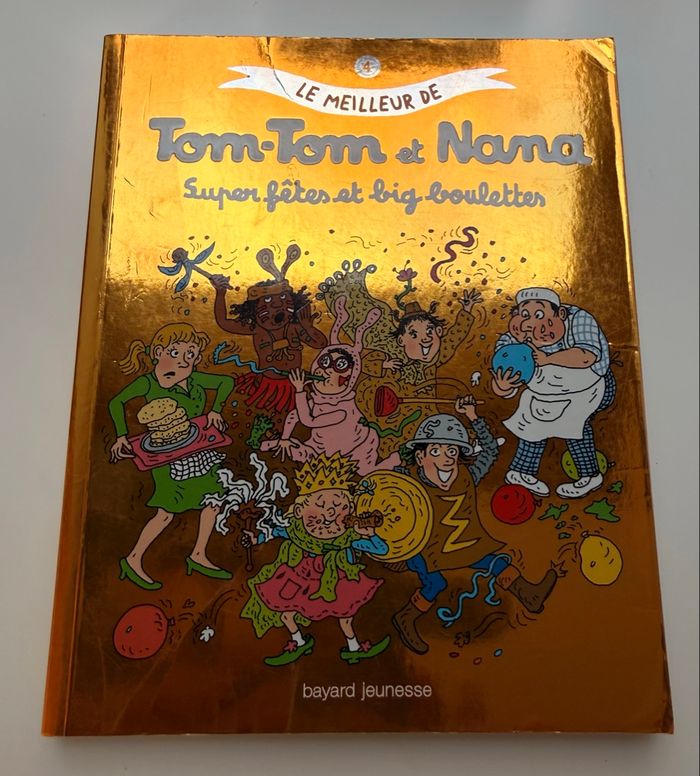 Lot bd Le meilleur de Tom Tom et nana