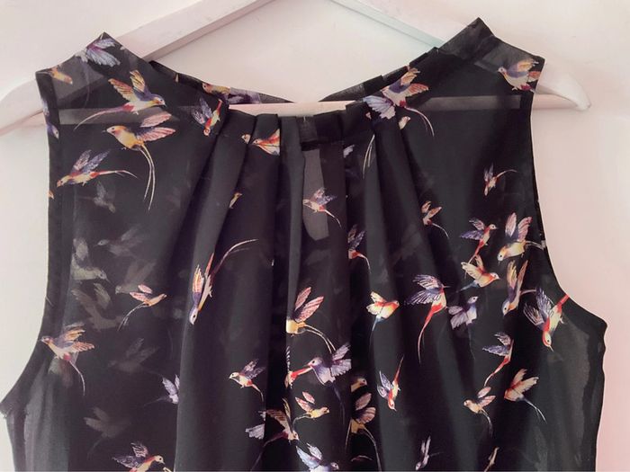 Haut top noir été transparent - photo numéro 2