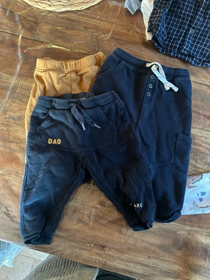 Lots de 3 pantalons jogging