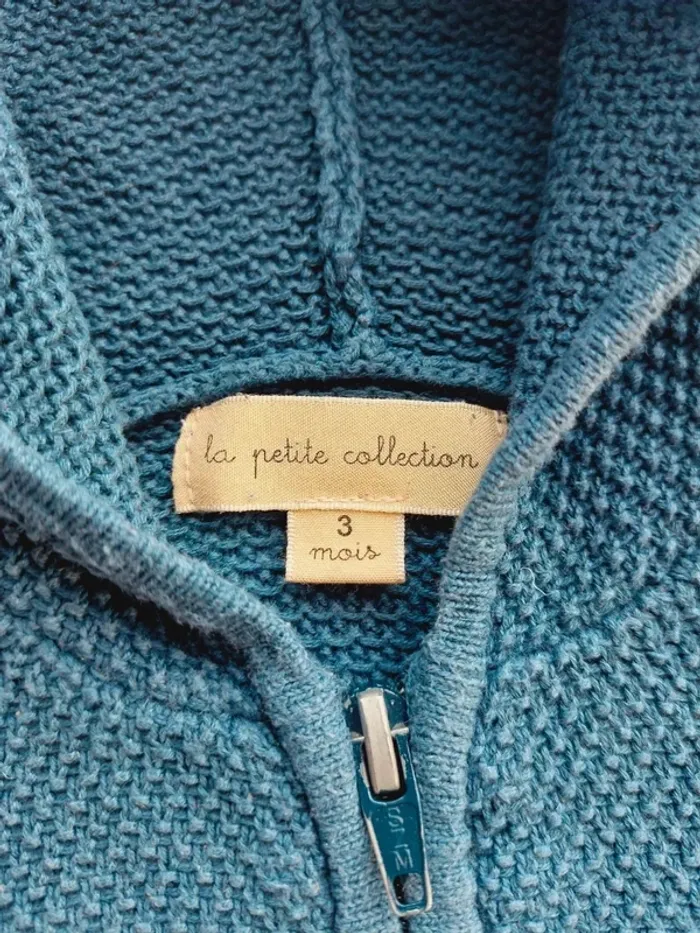 Gilet 3 mois La petite collection - photo numéro 3