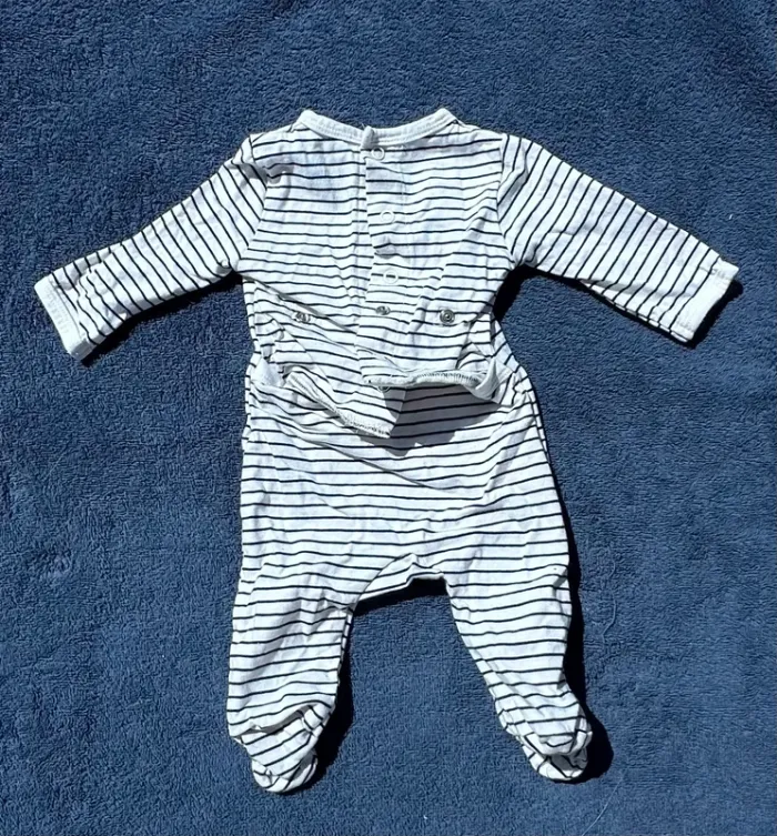 Pyjama coton 1 mois - photo numéro 2