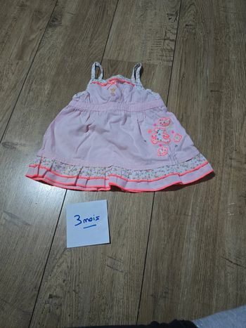 Robe lulu castagnette 3 mois neuve