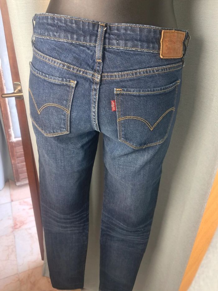 Levi's jean slim bleu T.36 en tbe - photo numéro 7