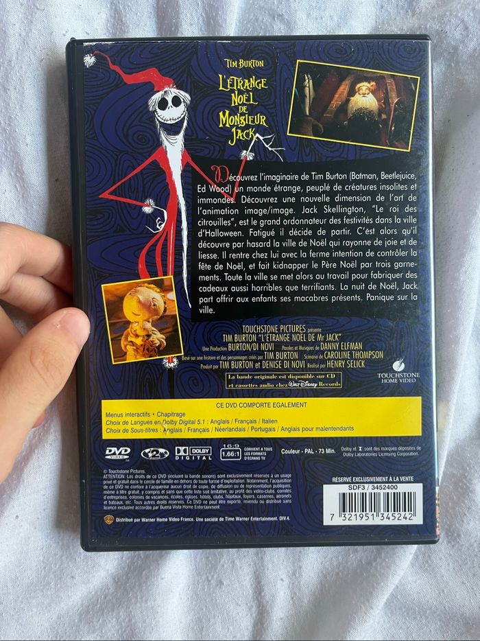 L’étrange Noël de Monsieur Jack DVD - photo numéro 4
