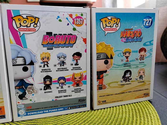 Lot de 3 figurines POP - Naruto/Boruto - Mitsuki, Naruto Uzumaki, Ino Yamanaka, Shippuden - photo numéro 6