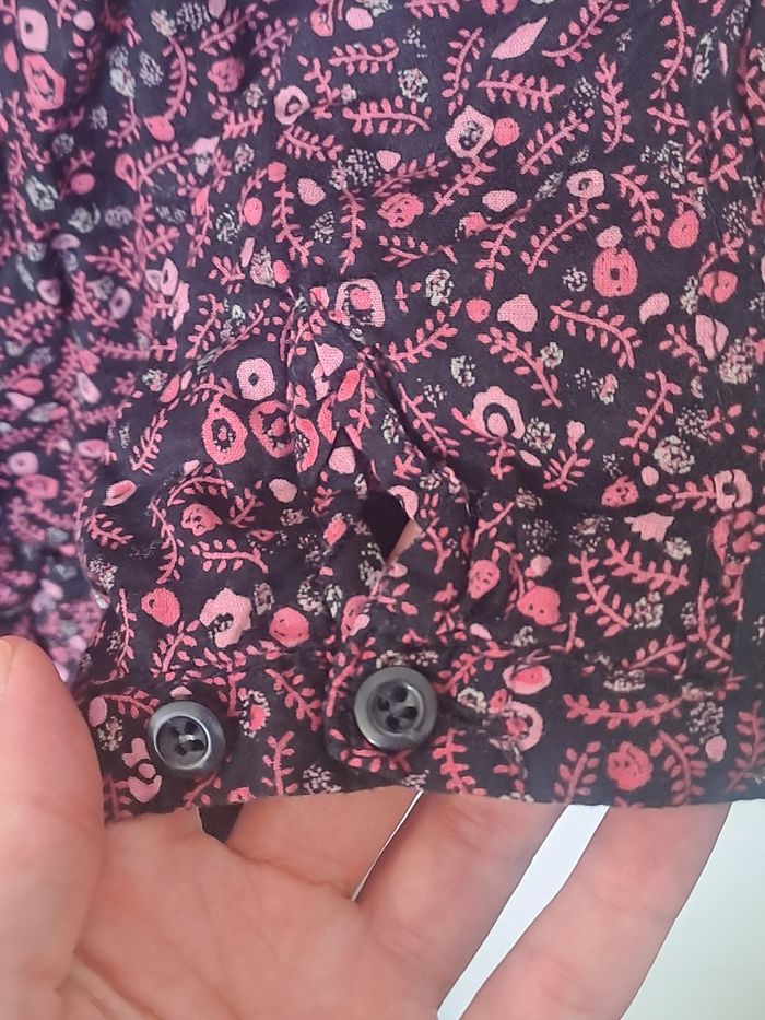 Blouse / Chemise rose Young Spirit Taille 42 - photo numéro 9