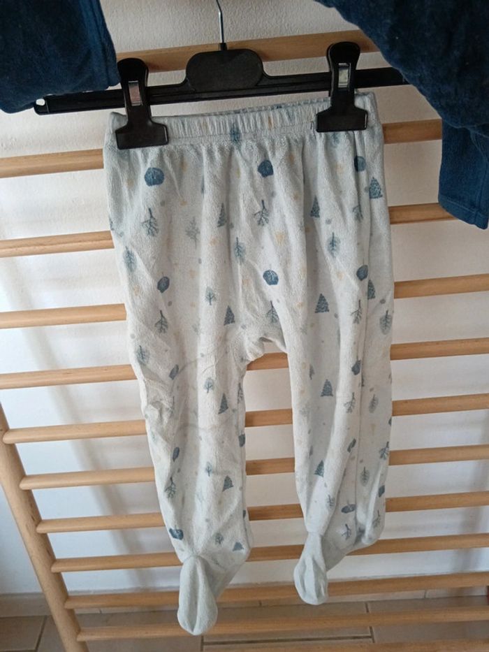 Pyjamas 2 pièces mes petit cailloux pingouin - photo numéro 4