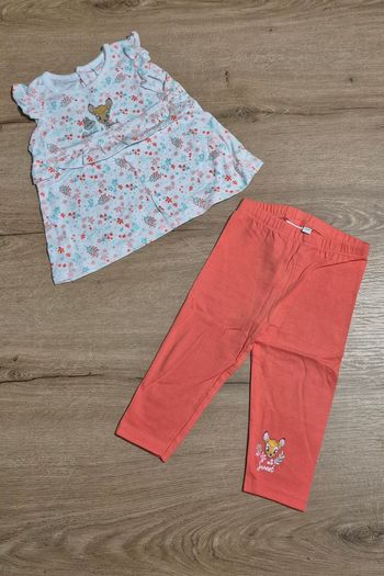 Ensemble Bambi 12 mois neuf 🌸