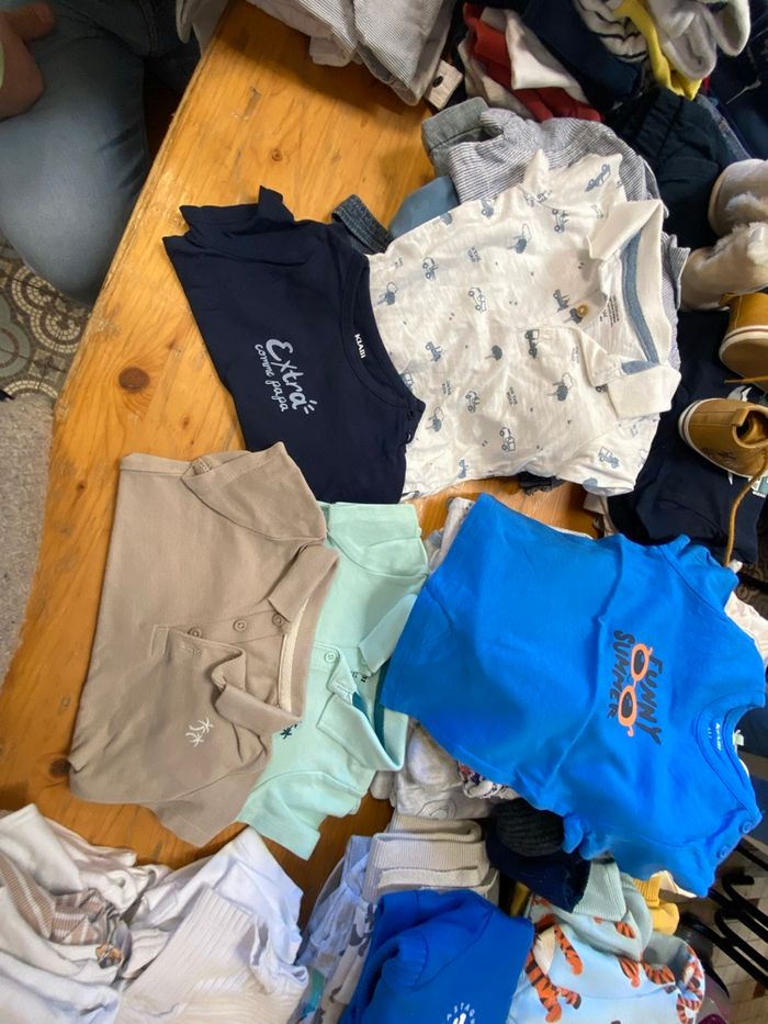 Lot de t-shirt manches courtes